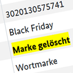 DPMA Loeschung Black Friday